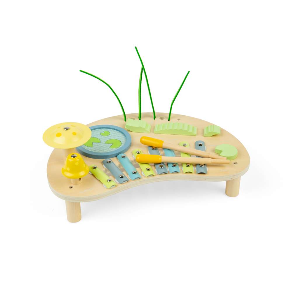 Jungle Music Bench | Musical Toys | Bigjigs Toys