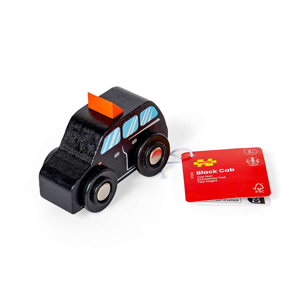 London Taxi - Wooden Black Cab Toy