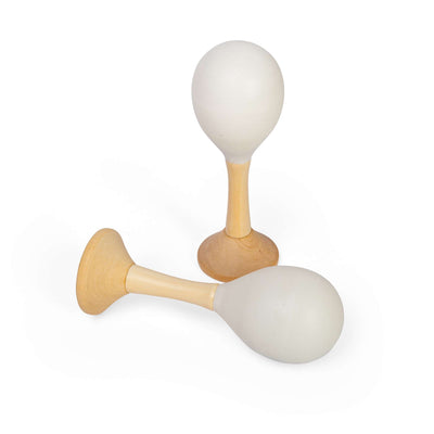 Natural Junior Maraca Toy Musical Instruments for Kids