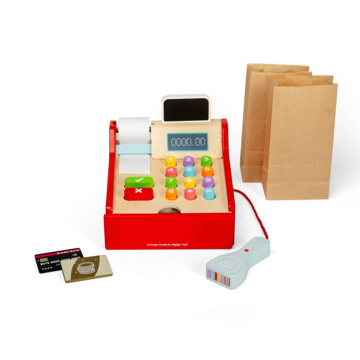 Children's Wooden Cash Register Shop Till