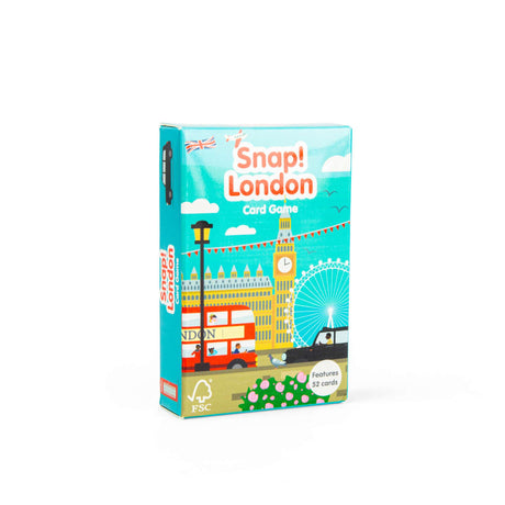 London Snap Memory Game for Kids, Pack of 52 Cards, Travel Games