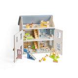 Kitchen Set- Wooden Dolls House Furniture, Dollhouse Accessories
