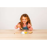 Bigjigs Toys Dippy Egg -Wooden Play Food Set, Pretend Breakfast Playset for Kids