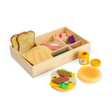 Deli Set Wooden & Felt Play Food