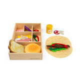 Deli Set Wooden & Felt Play Food