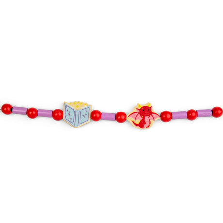Bigjigs Toys Mystical Magic Jewellery Set - Kids' Bracelet & Necklace Making Kit