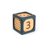 Soft Sorting Blocks - 9 Piece Wooden & Silicone Baby Block Set