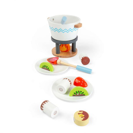 Chocolate Pot For Two - Kids Wooden Play Food Set, Kitchen Playsets