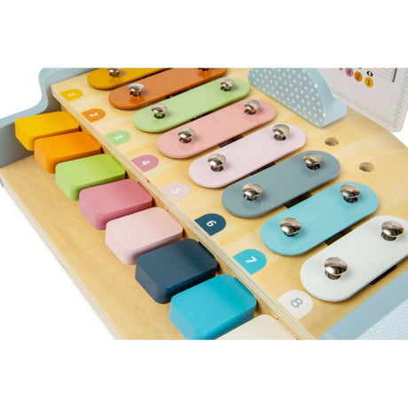 Xylo Piano - 2-in-1 Wooden Xylophone & Baby Piano, Kids Music Toy