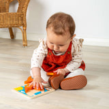 Bigjigs Toys Chunky Lift Out Pterodactyl- Dinosaur Wooden Puzzle for Toddlers