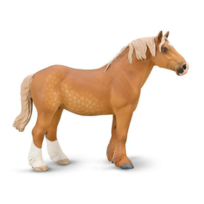 CollectA Belgian Mare Sorrel-Realistic Horse Toy Animal Figure, Collectable Toys