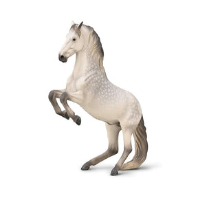 CollectA Lipizzaner Stallion Dapple Grey- Horse Figure, Toy Animal Figures