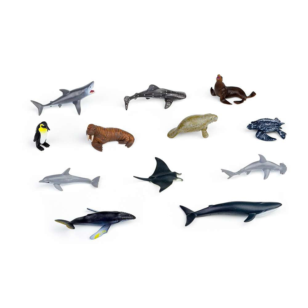 Box of Mini Sea Animals | CollectA Animal Toys | Bigjigs Toys
