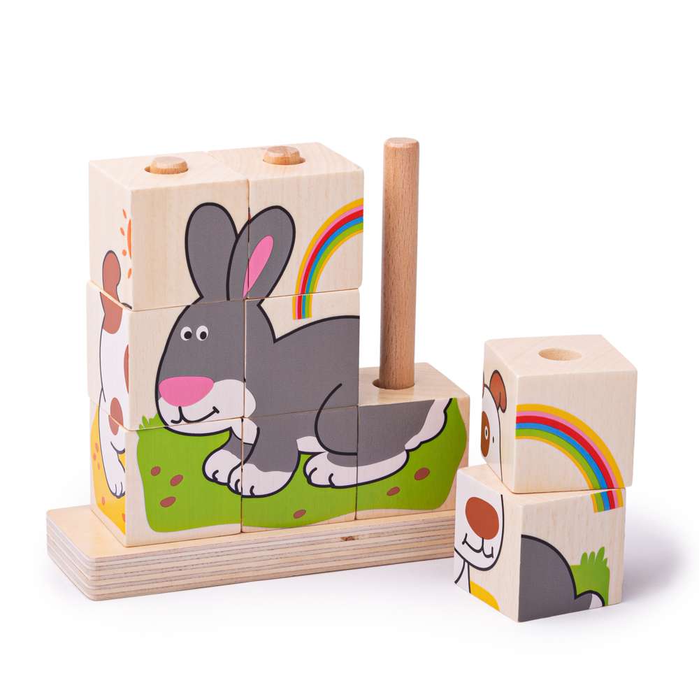 Stacking Blocks - Pets - Damaged Box