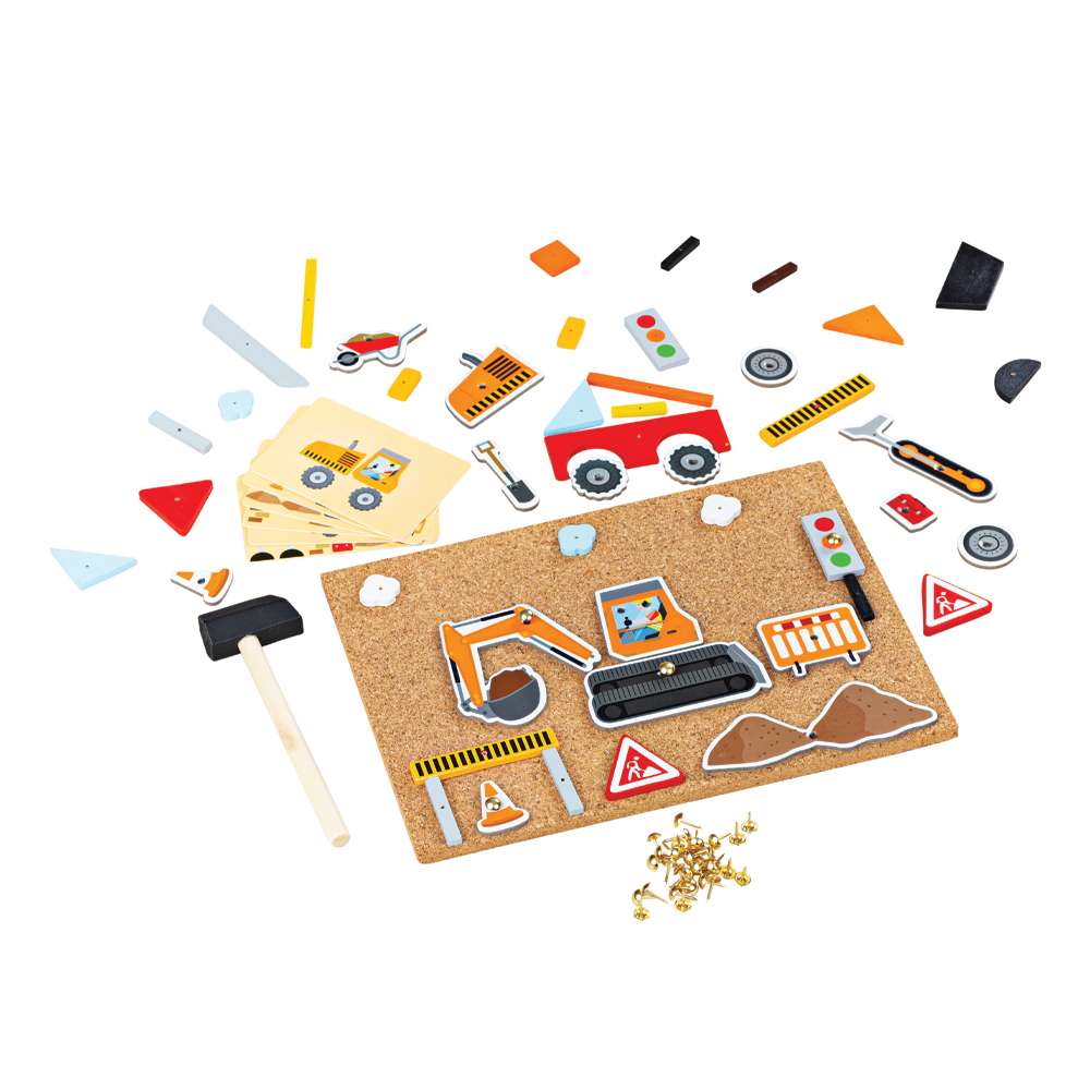 Deluxe Pin-a-shape - Construction - Damaged Box