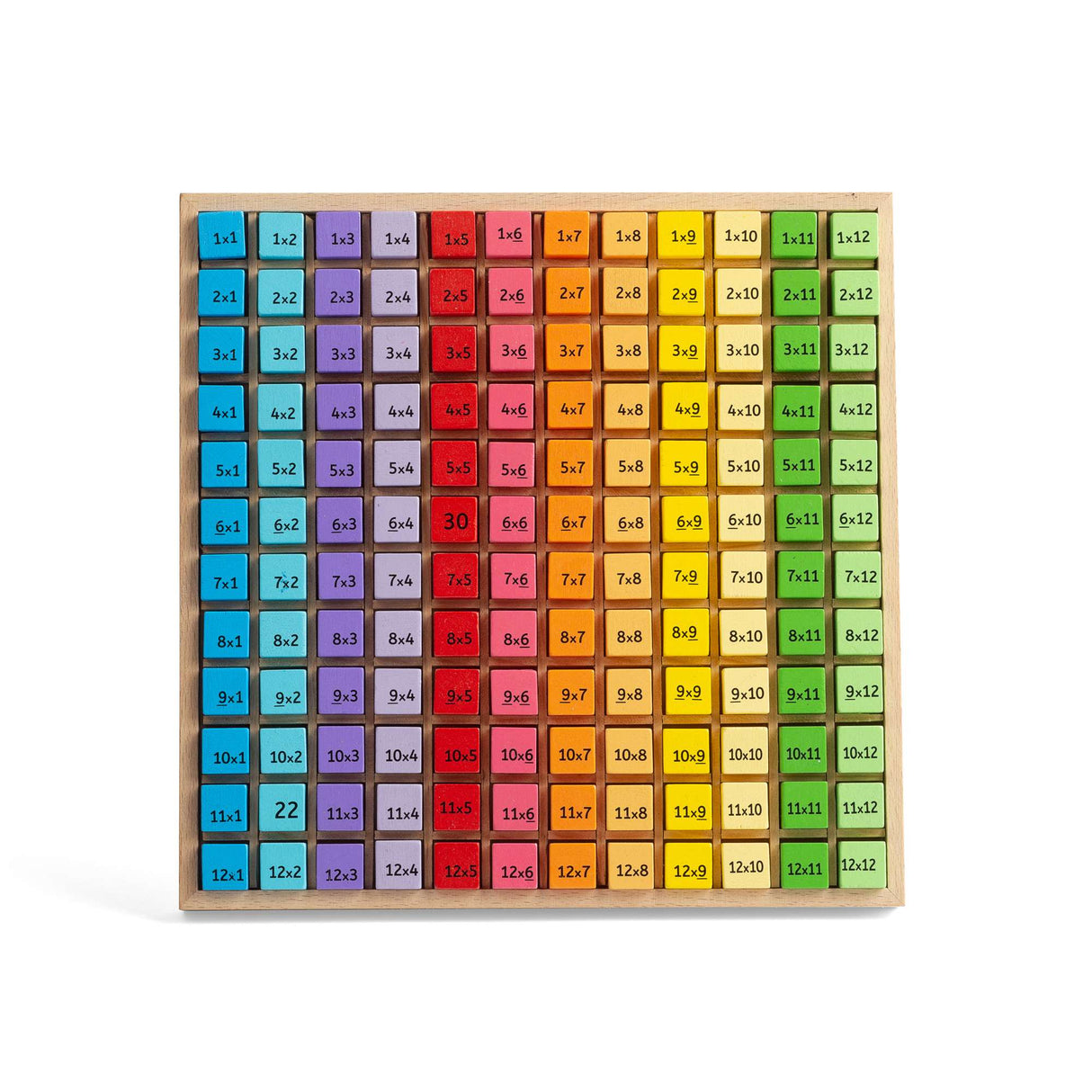 Times Table Tray