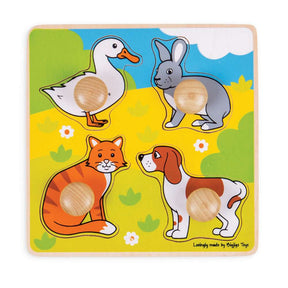 My First Peg Puzzle (Pets)