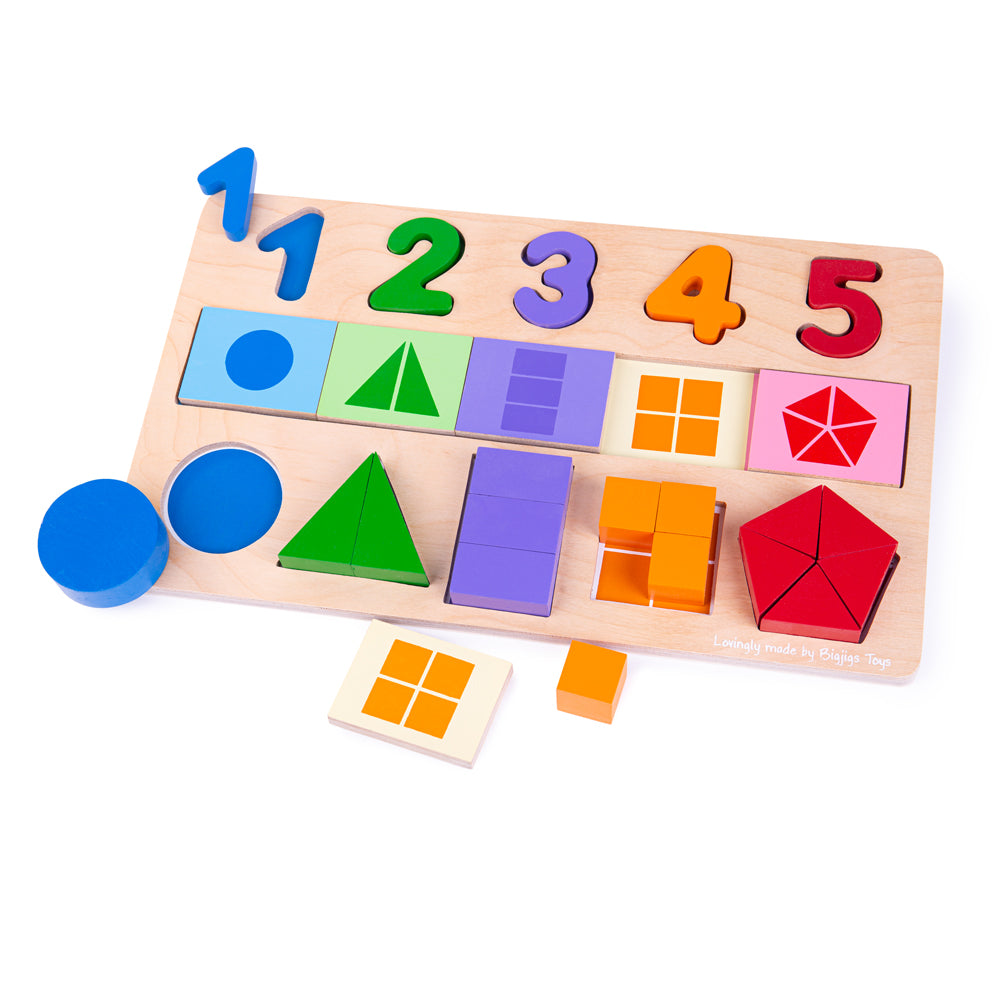 My First Fractions Puzzle - DAMAGED BOX