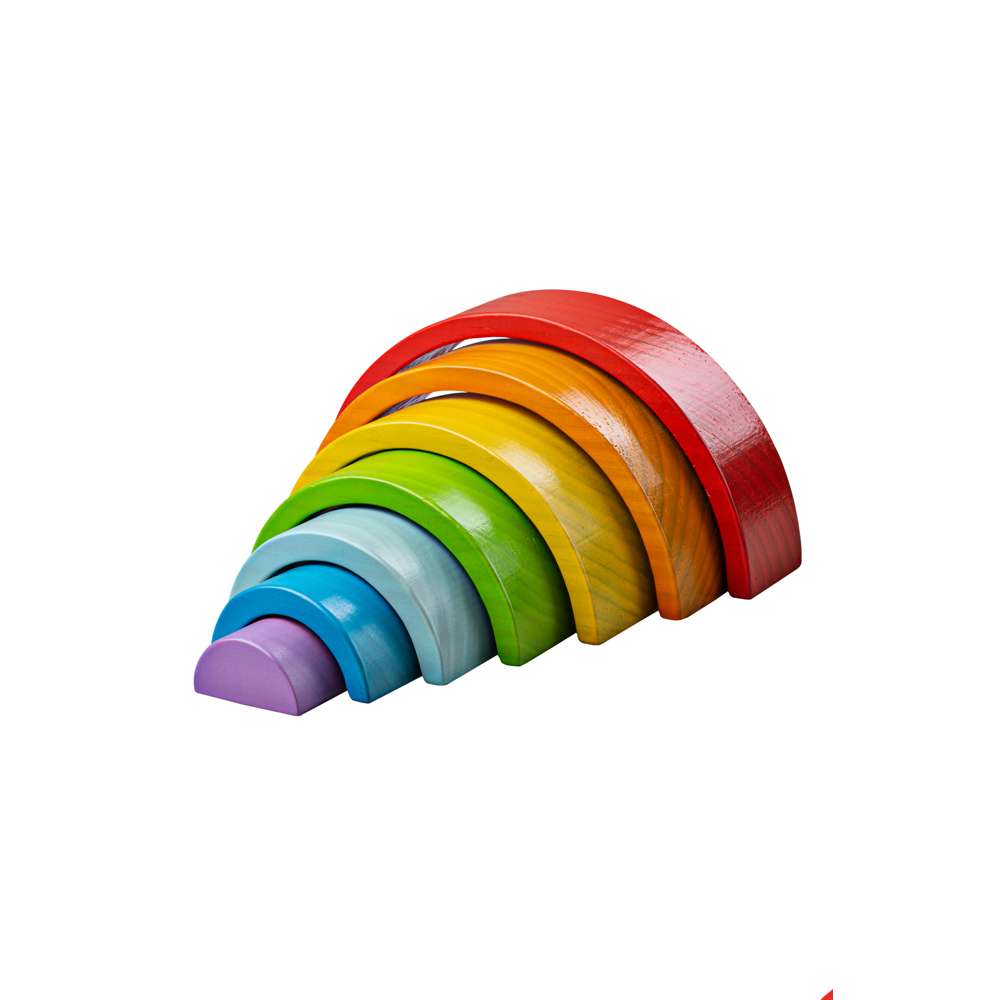 Wooden Stacking Rainbow - Small - Damaged Box