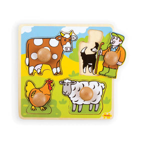 My First Peg Puzzle Farm