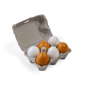 Six Eggs in Carton - DAMAGED BOX