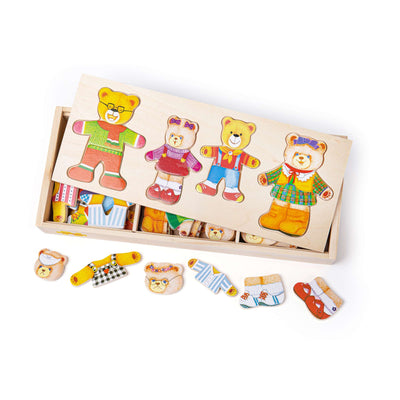 Dress Up Bear Family