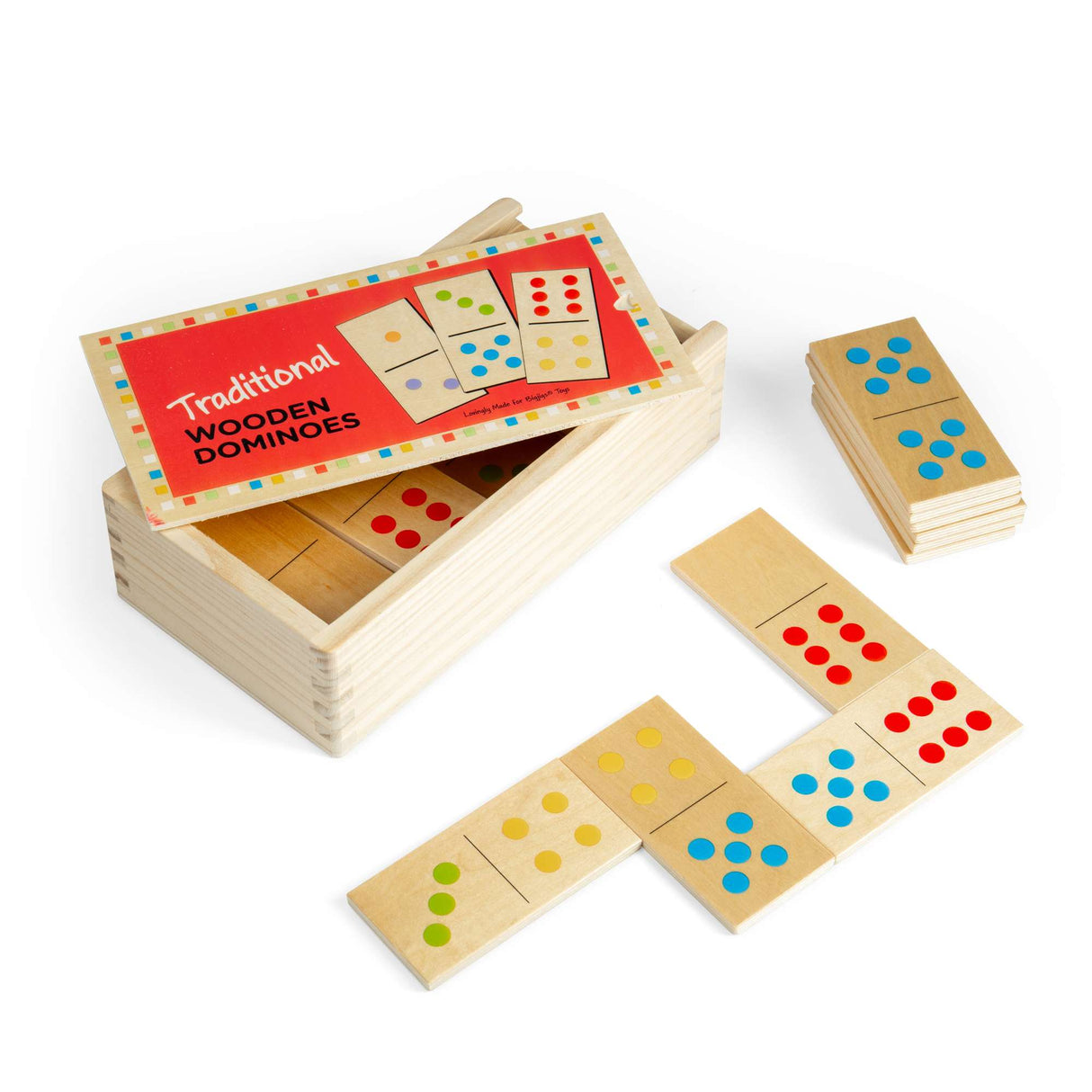 Traditional Wooden Dominoes