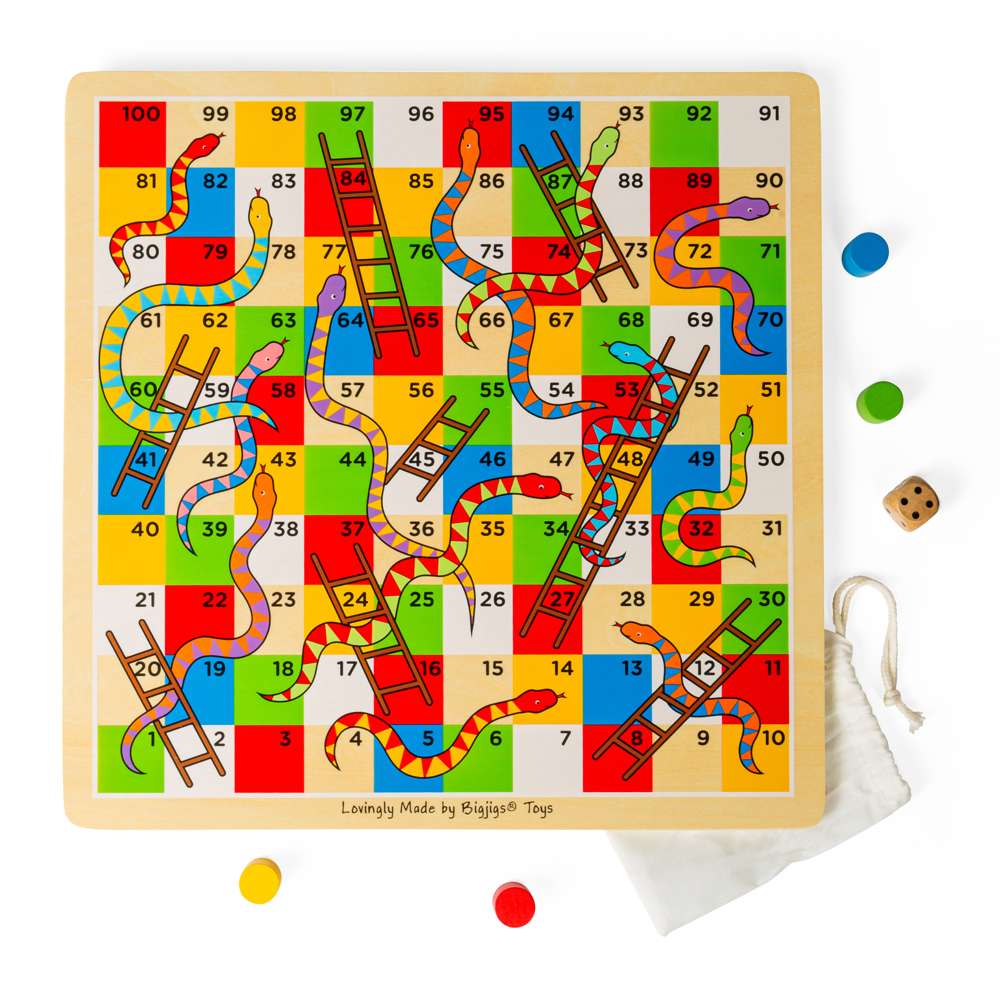 Traditional Snakes and Ladders - Damaged Box