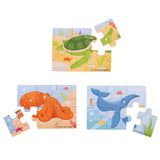Sealife (6 Piece Puzzles) - 3 Puzzles - DAMAGED BOX