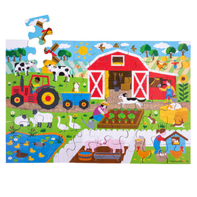 Farmyard Floor Puzzle (48 piece)