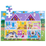 Dolls House Floor Puzzle (48 piece) - DAMAGED BOX