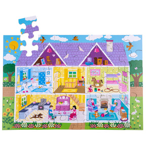 Dolls House Floor Puzzle (48 piece) - DAMAGED BOX