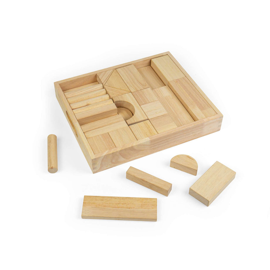 Large Wooden Blocks Wooden Building Blocks Bigjigs Toys