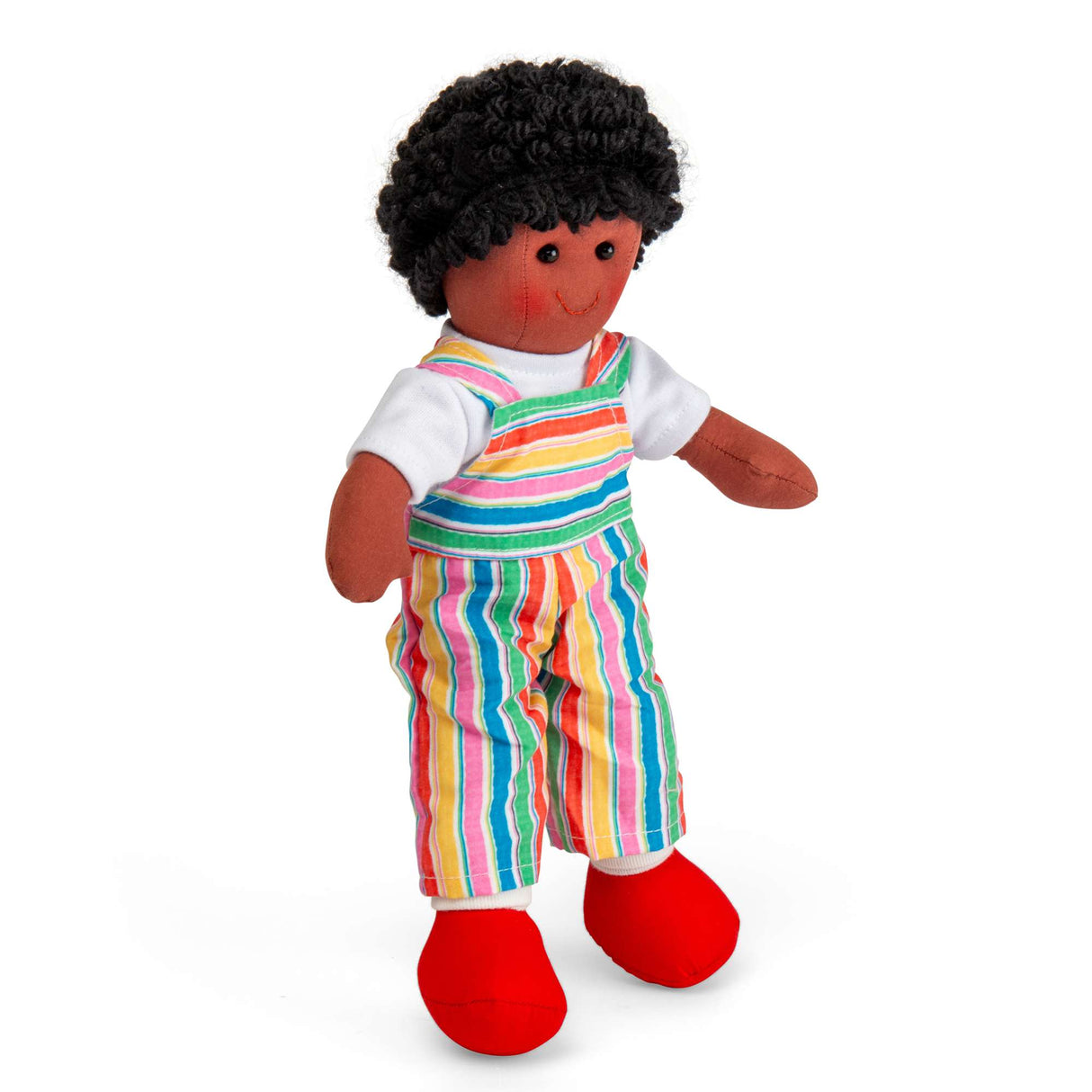 Bigjigs Toys Jake Doll Small- Ragdoll Boy for Babies, Soft Dolls for Toddlers