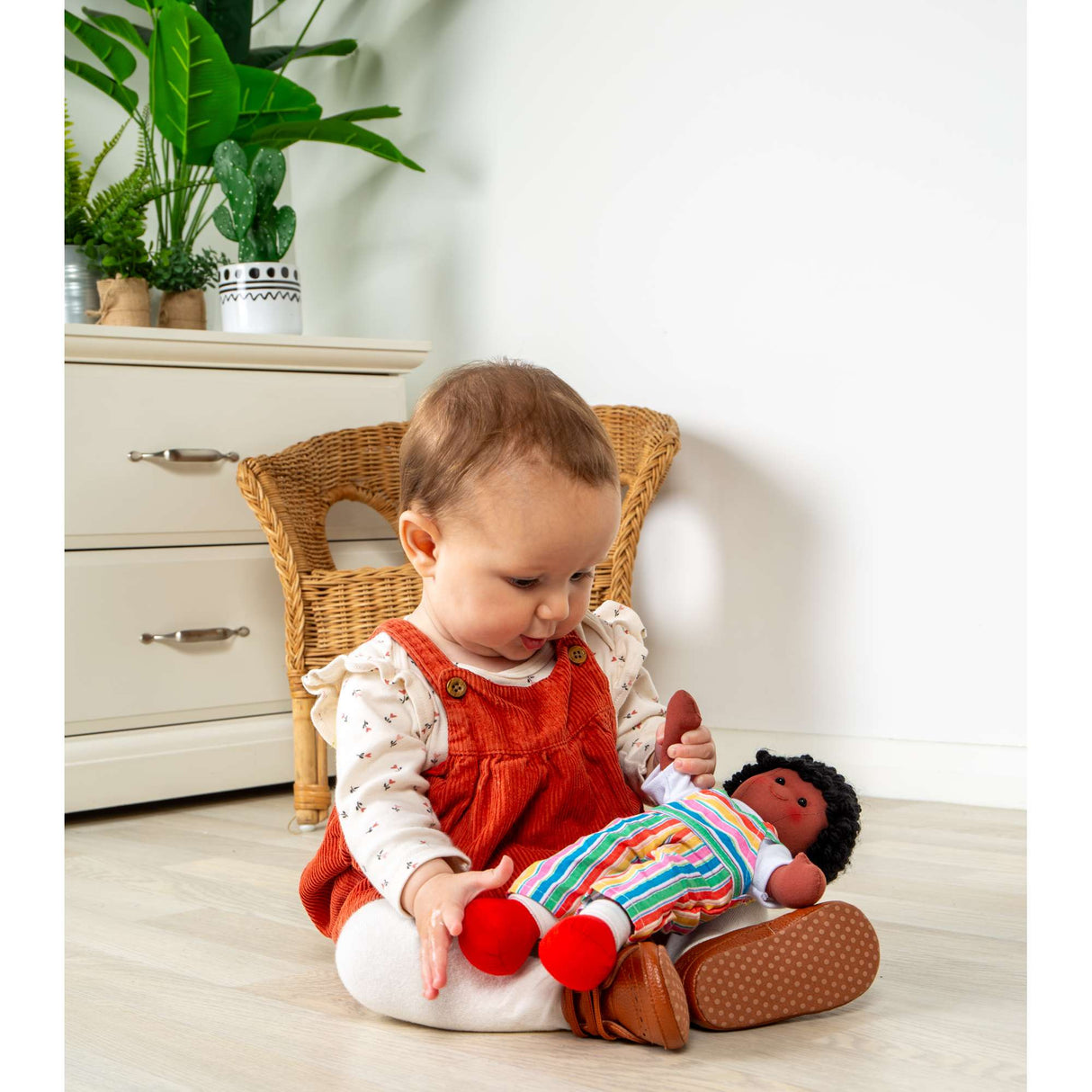 Bigjigs Toys Jake Doll Small- Ragdoll Boy for Babies, Soft Dolls for Toddlers