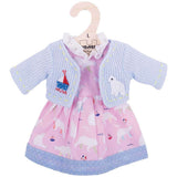 Polar Bear Pink Dress (for Size Large Doll)