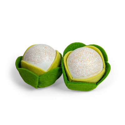 Wooden Cauliflowers (2 Pack)