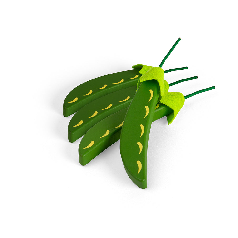 Wooden Peas (4 Pack)