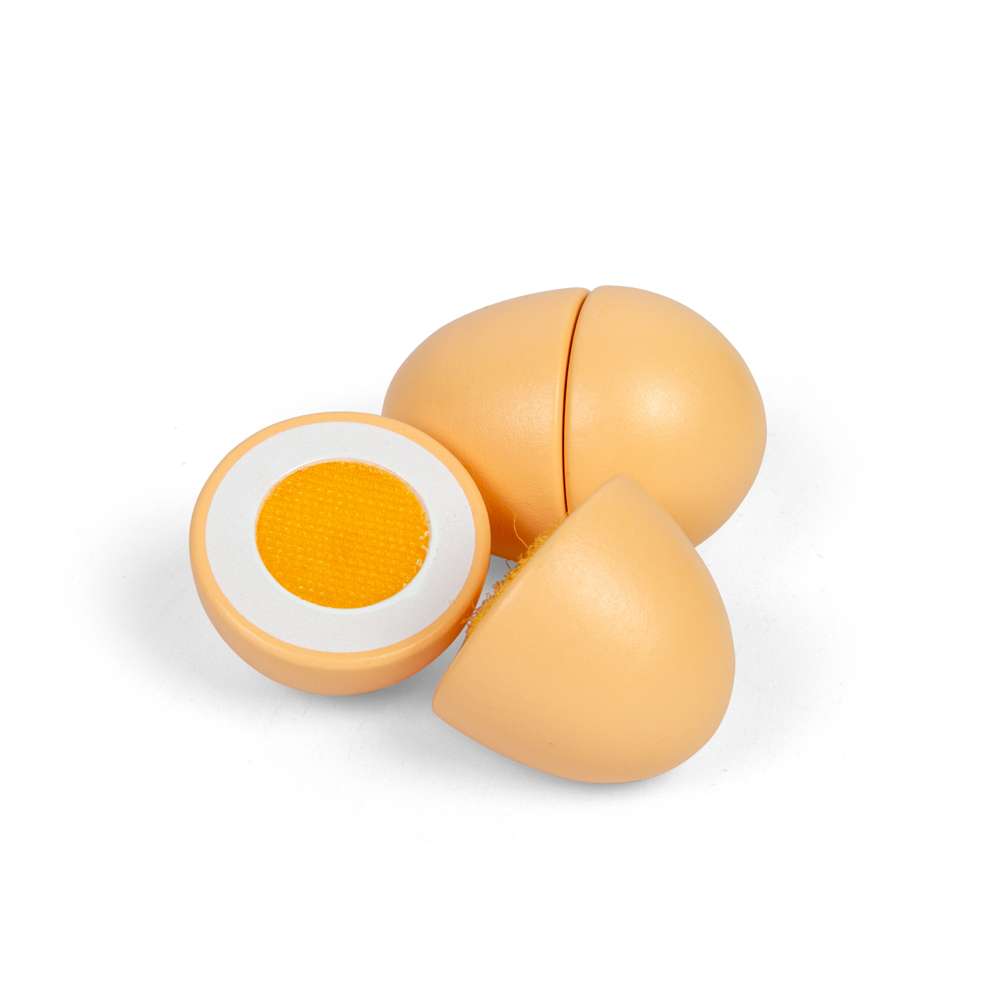Wooden Hard Boiled Egg (2 Pack)