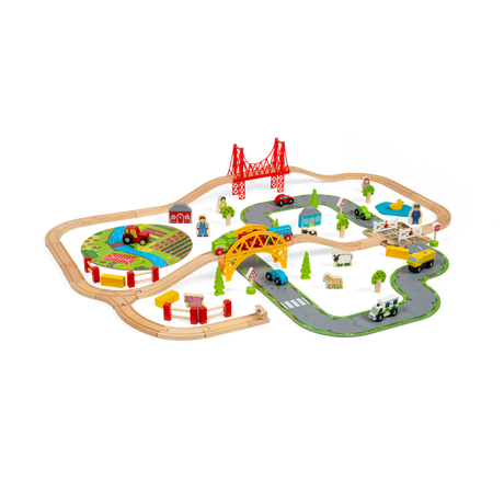 Road & Rail Train Set