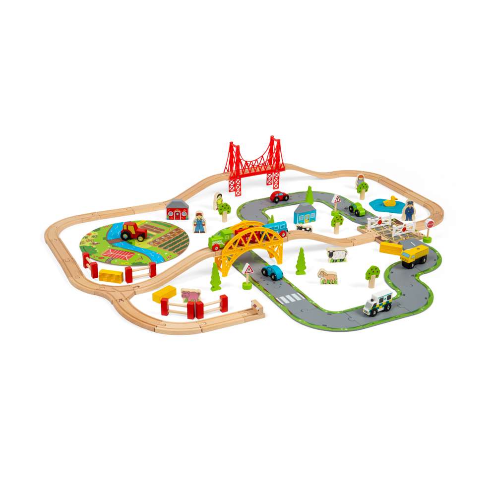 Road & Rail Train Set - DAMAGED BOX