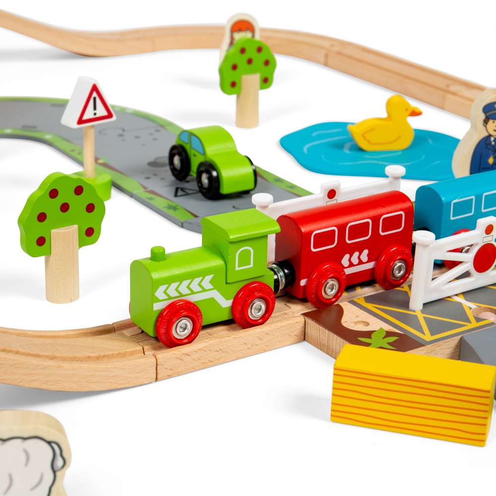 Road & Rail Train Set - DAMAGED BOX