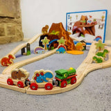 Dinosaur Railway Set