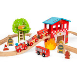 Fire Station Train Set - DAMAGED BOX