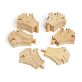 Curved Turnouts (Pack of 4)