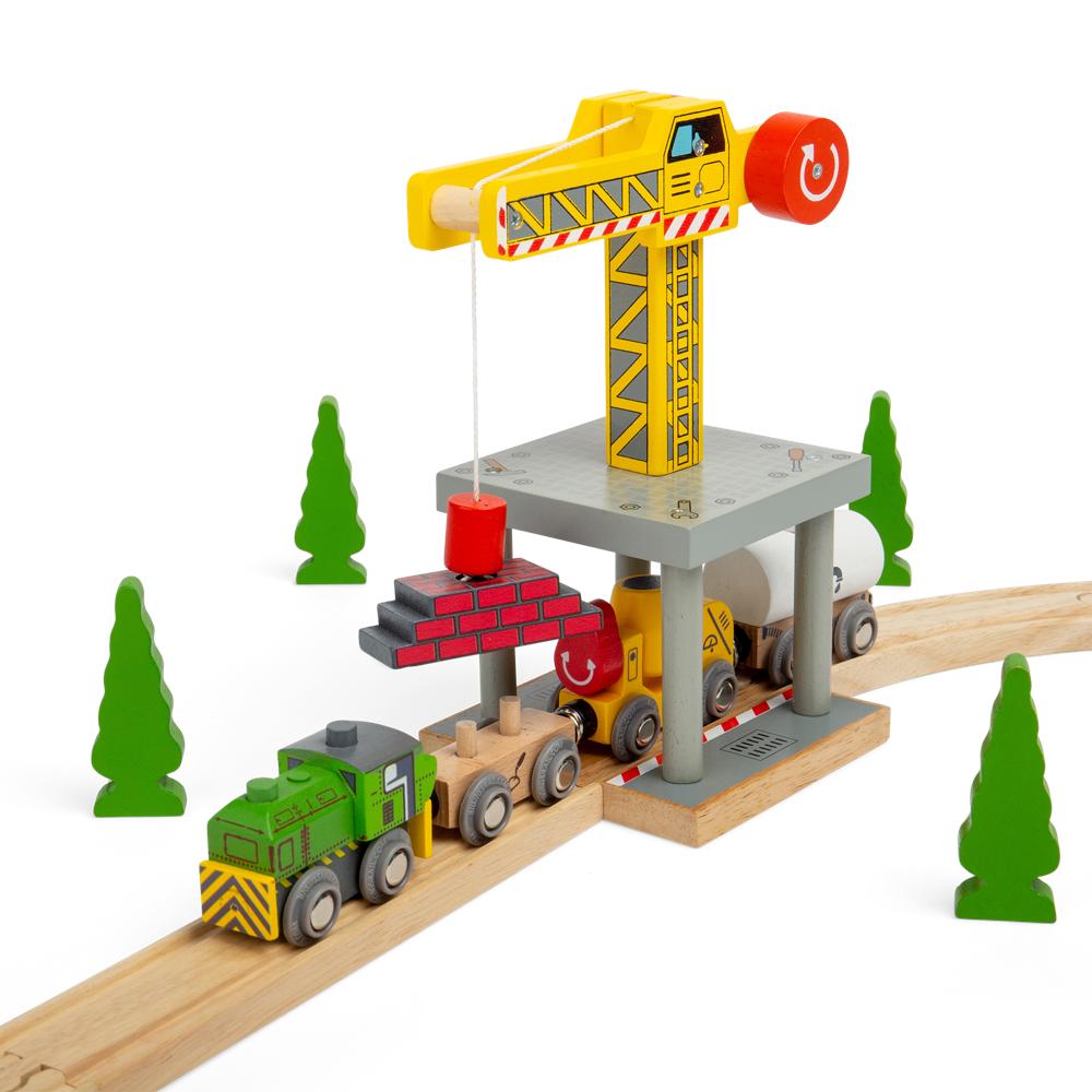 Big Yellow Crane - Damaged Box