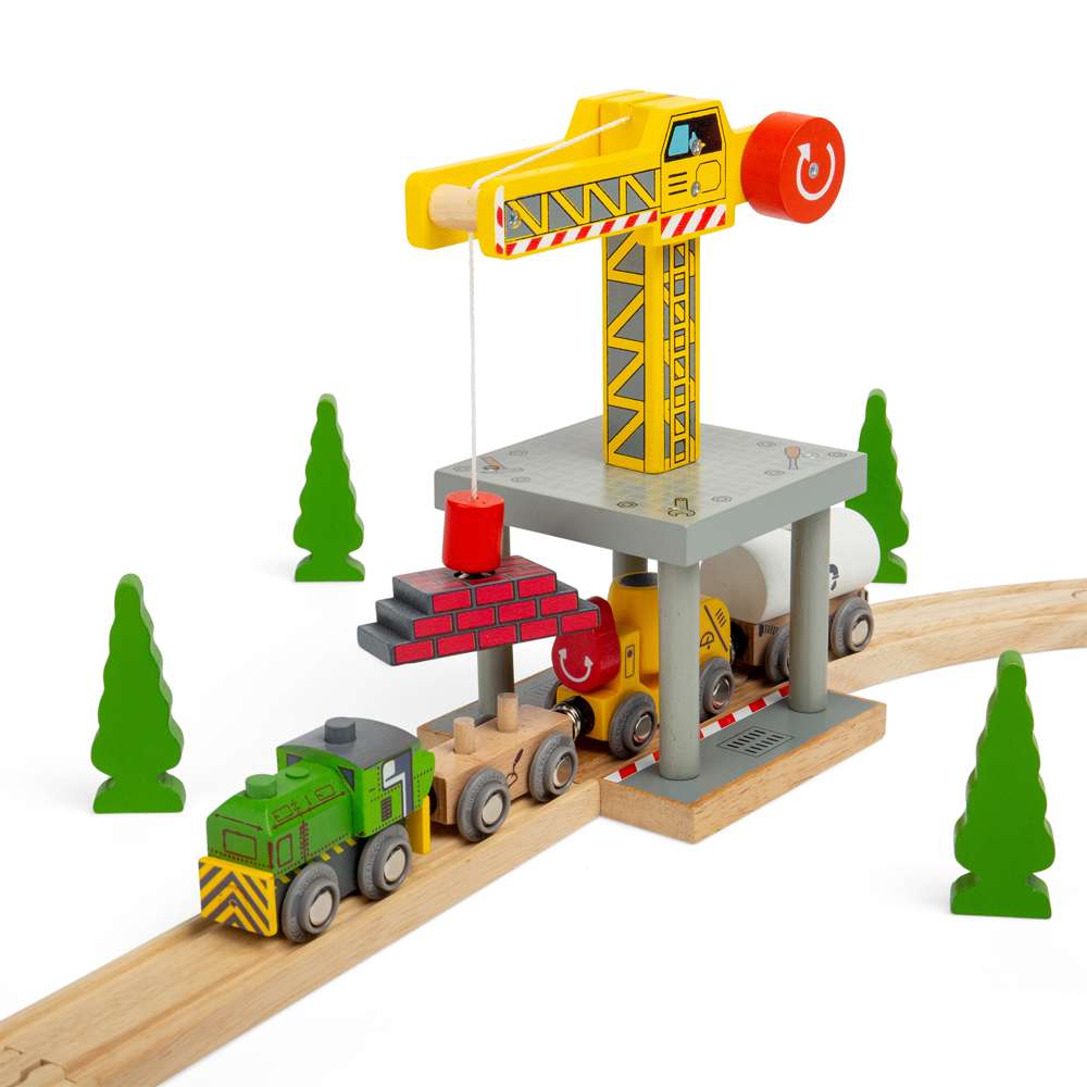 Big Yellow Crane - Damaged Box