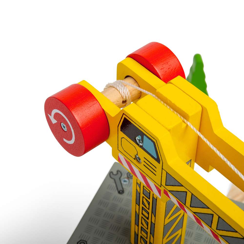 Big Yellow Crane - Damaged Box