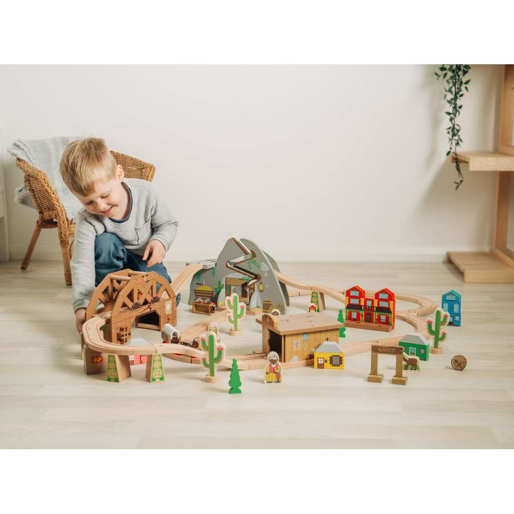 Wild West Train Set