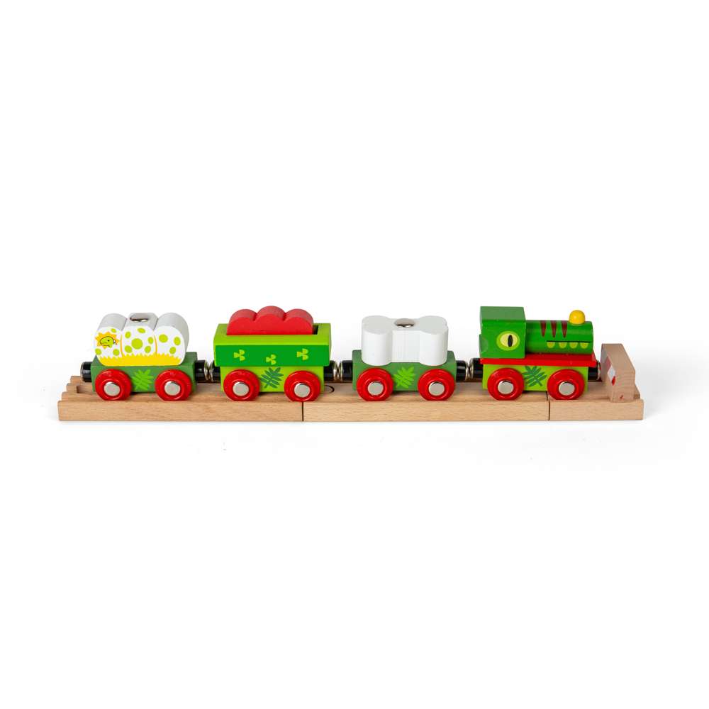 Dinosaur Railway Engine and Carriages - DAMAGED BOX